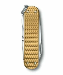 Cheapest 🔔 Victorinox Swiss Army Classic Precious Alox Brass Gold - 0.6221.408G 🎉 -Automatic Knives shop VN06221408G 2 95749.1635869667