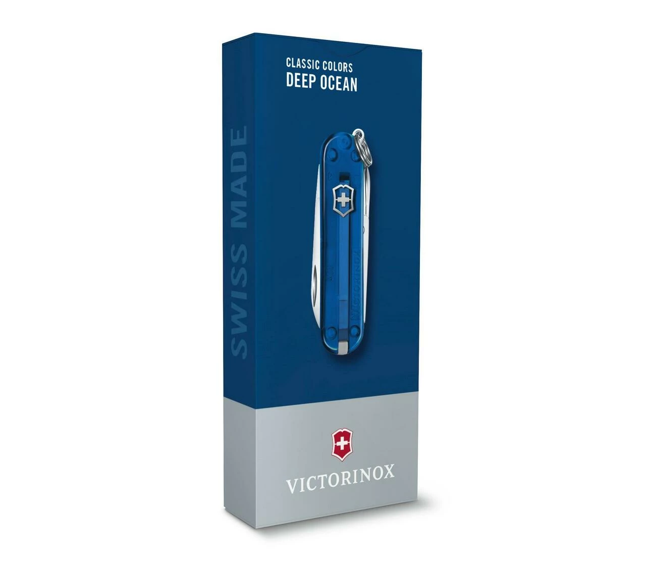 Cheap 💯 Victorinox Swiss Army Classic SD Transparent Deep Ocean - 0.6223.T2G 🔥 2 Cheap 💯 Victorinox Swiss Army Classic SD Transparent Deep Ocean - 0.6223.T2G 🔥 - Image 2