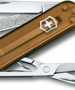 Wholesale 💯 Victorinox Swiss Army Classic SD Transparent Chocolate Fudge - 0.6223.T55G ❤️