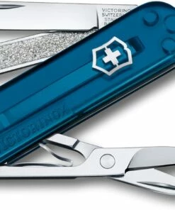Hot Sale ❤️ Victorinox Swiss Army Classic SD Transparent Sky High - 0.6223.T61G ⌛