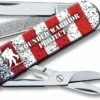 Promo 🎉 Victorinox Swiss Army Classic SD Wounded Warrior - American Flag 🔥