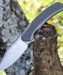 Outlet 🌟 We Knife Co. WE Knife Snick - Ti / Green Micarta (3.5" CPM 20CV Gray SW) WE19022F-5 🔔