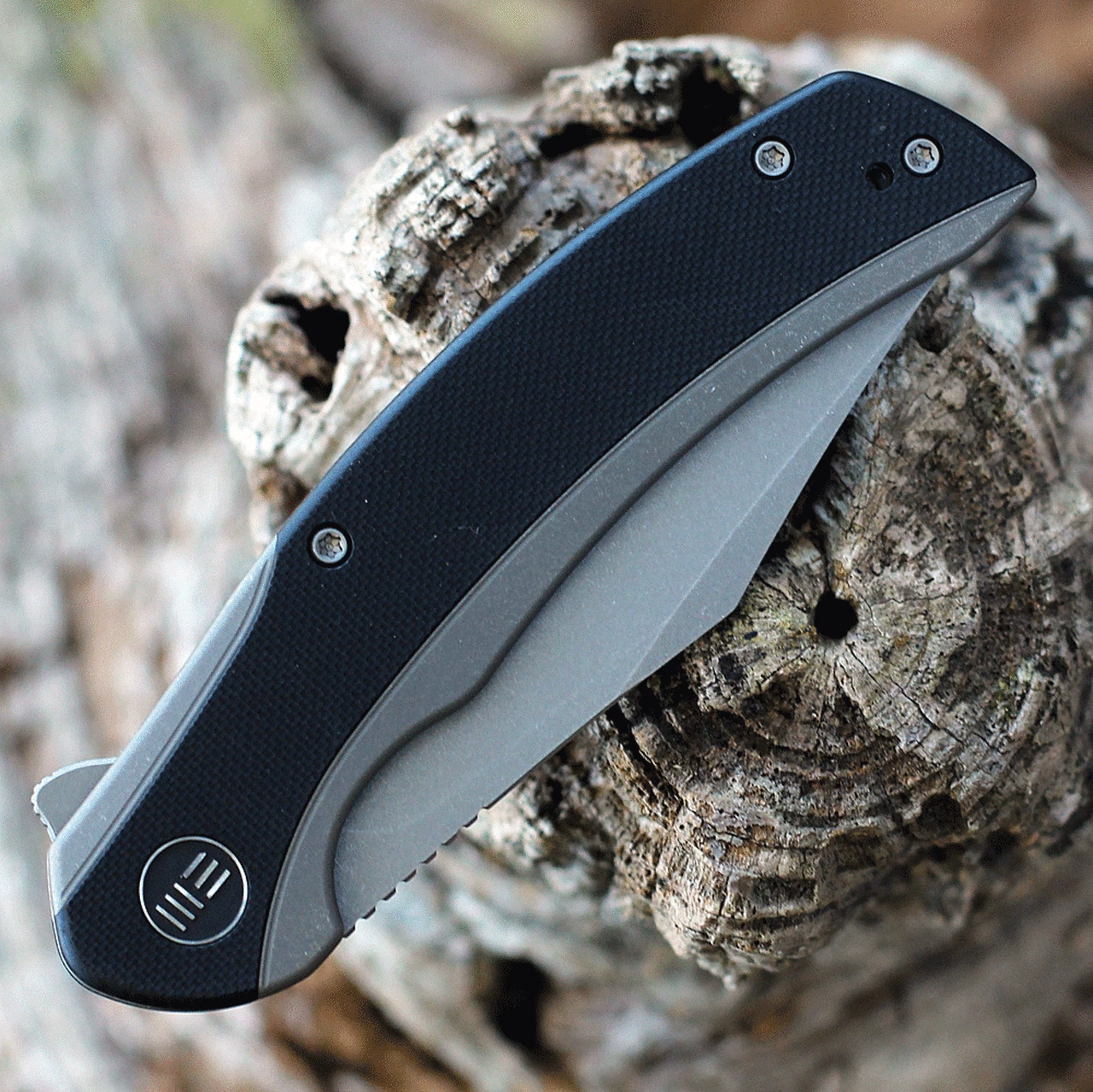 Outlet 🎉 We Knife Co. WE Knife Snick - Ti / Blk G10 (3.5" CPM 20CV Gray SW) WE19022F-1 ✨ 3 Outlet 🎉 We Knife Co. WE Knife Snick - Ti / Blk G10 (3.5" CPM 20CV Gray SW) WE19022F-1 ✨ - Image 3