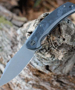 Cheapest 🔔 We Knife Co. WE Knife Snick - Ti / Marble CF (3.5" CPM 20CV Gray SW) WE19022F-2 😀