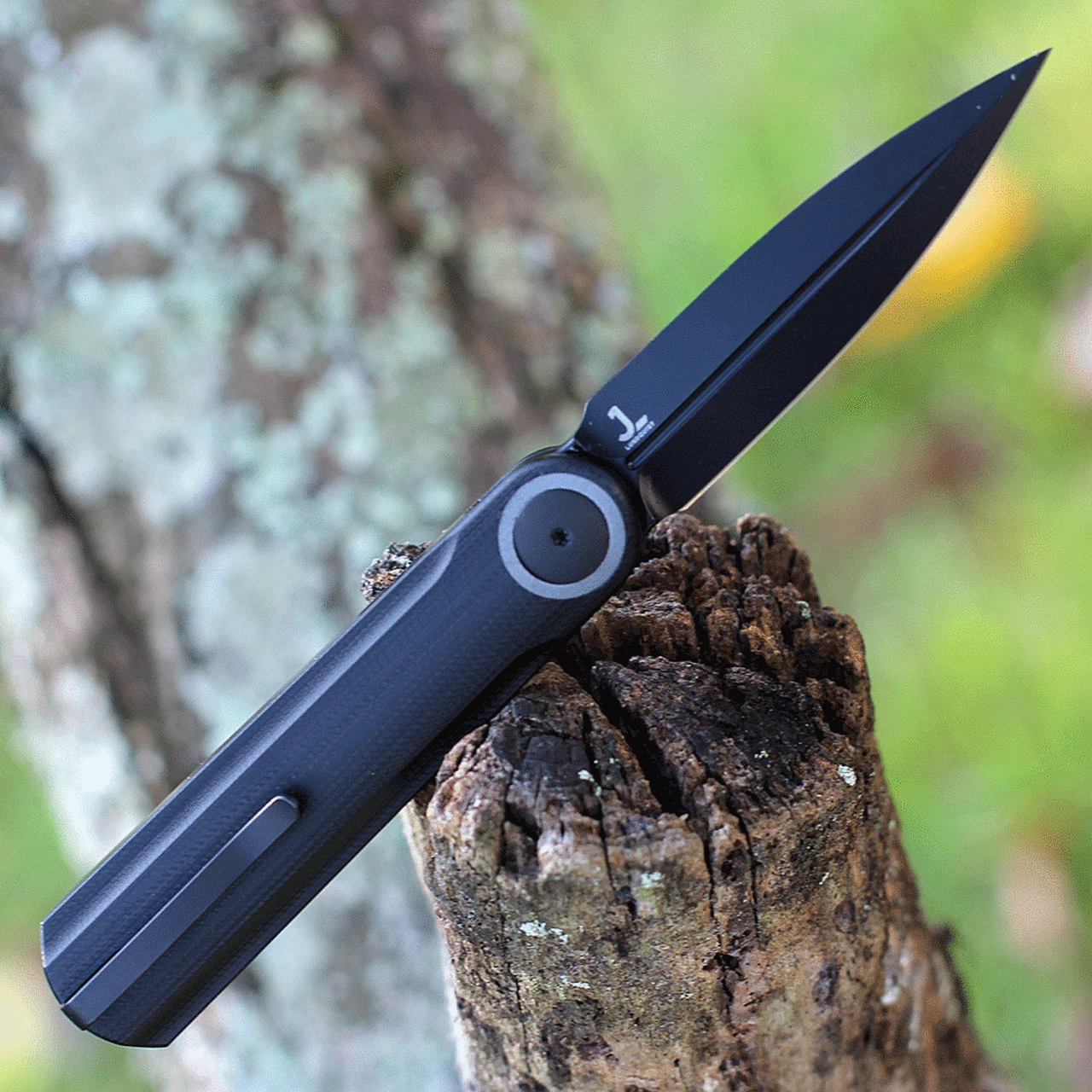 Best Pirce ⌛ WE Knife Co. Eidolon - Black G-10 Integral (2.86" CPM-20CV Black SW) 19074B-B 👏 2 Best Pirce ⌛ WE Knife Co. Eidolon - Black G-10 Integral (2.86" CPM-20CV Black SW) 19074B-B 👏 - Image 2