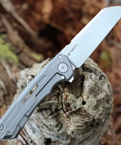 Discount 🔔 We Knife Co. WE Knife Mini Buster - Gray Ti (3.5" CPM-20CV Bead Blast) 2003A ⭐ -Automatic Knives shop WE2003A 45940.1633450173