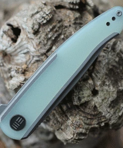 Buy ❤️ We Knife Co. WE Knife Smooth Sentinel - Ti/Natural G-10 (3" CPM 20CV SW) WE20043-2 🧨 -Automatic Knives shop WE200432.2 41173.1635528836