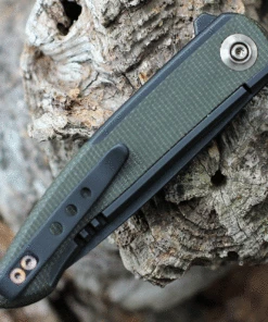 Best deal 🎁 We Knife Co. WE Knife Smooth Sentinel - Blk Ti/Green Micarta (3" CPM 20CV Blk) WE20043-4 💯 -Automatic Knives shop WE200434.2 76488.1635529652