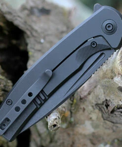 Best Sale ⭐ We Knife Co. WE Knife Beacon - Black Ti (3.5" CPM 20CV Blk SW) WE20061B-3 🎁 -Automatic Knives shop WE20061B3.2 65248.1641502178