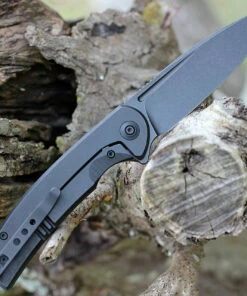 Best Sale ⭐ We Knife Co. WE Knife Beacon - Black Ti (3.5" CPM 20CV Blk SW) WE20061B-3 🎁 -Automatic Knives shop WE20061B3 89362.1641502178