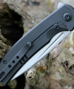 Best deal 🤩 We Knife Co. WE Knife Beacon - Black Ti (3.5" CPM 20CV BB) WE20061B-4 🧨 -Automatic Knives shop WE20061B4.2 80988.1641565679