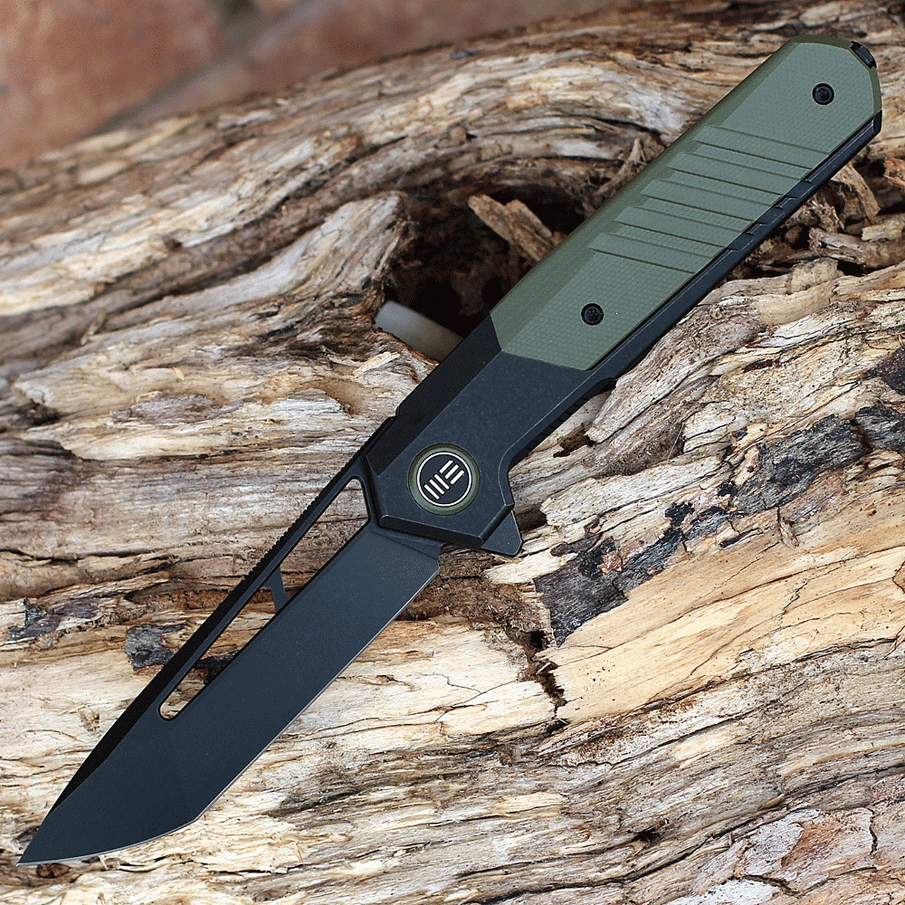 Deals 👏 We Knife Co. WE Knife Arsenal - Blk Ti / OD Green G10 (3.5" CPM 20CV Blk SW) WE20073-2 ❤️ 1 Deals 👏 We Knife Co. WE Knife Arsenal - Blk Ti / OD Green G10 (3.5" CPM 20CV Blk SW) WE20073-2 ❤️