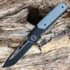 Wholesale 🛒 We Knife Co. WE Knife Arsenal - Blk Ti /Gray G10 (3.5" CPM 20CV Two Tone) WE20073-4 👏