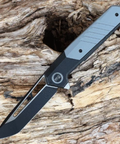 Wholesale 🛒 We Knife Co. WE Knife Arsenal - Blk Ti /Gray G10 (3.5" CPM 20CV Two Tone) WE20073-4 👏