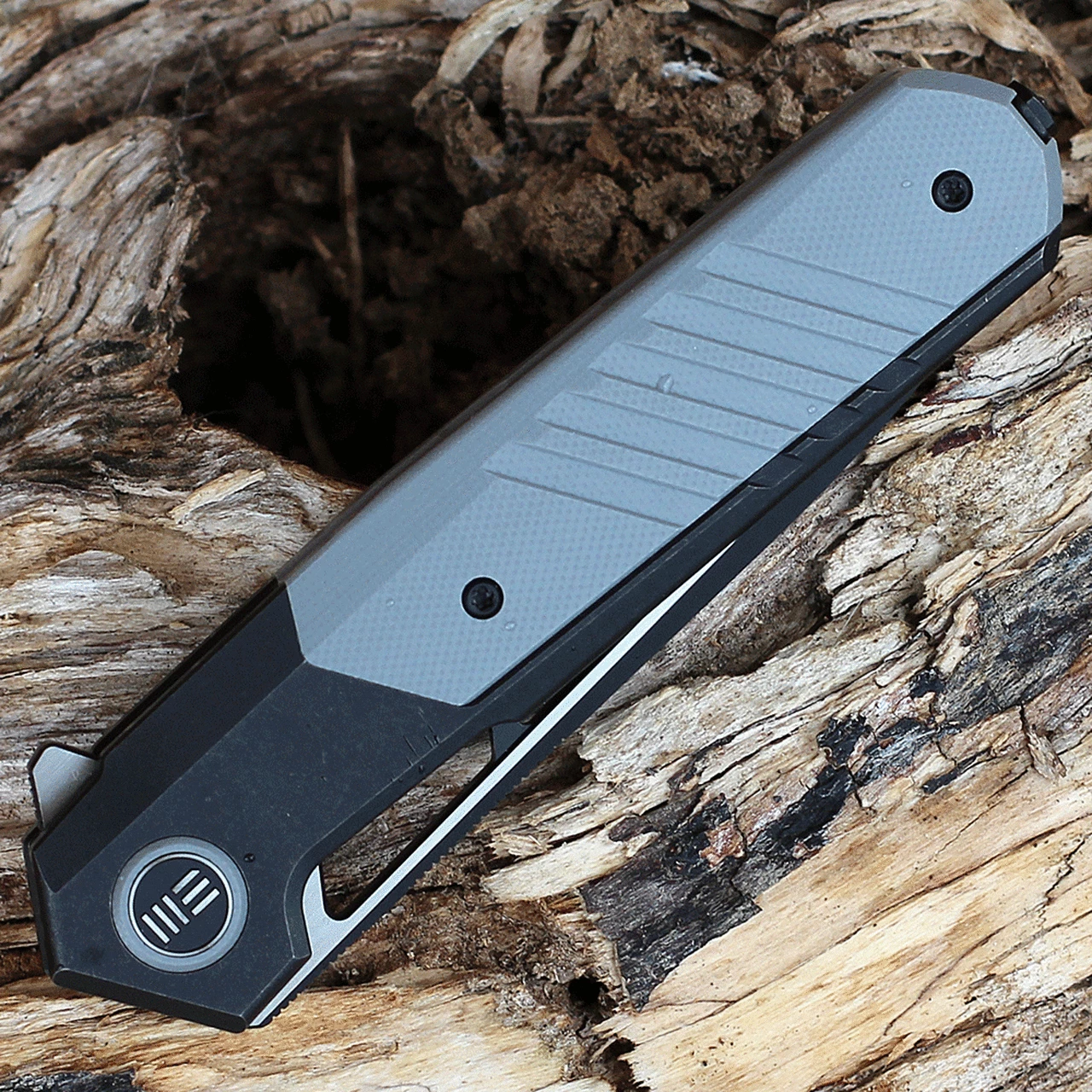 Wholesale 🛒 We Knife Co. WE Knife Arsenal - Blk Ti /Gray G10 (3.5" CPM 20CV Two Tone) WE20073-4 👏 3 Wholesale 🛒 We Knife Co. WE Knife Arsenal - Blk Ti /Gray G10 (3.5" CPM 20CV Two Tone) WE20073-4 👏 - Image 3