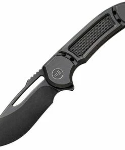 Brand new 🛒 WE Knife Co. Minax, 2007C, 3.5" CPM-20CV Black Drop Point Blade, Black Titanium Handle 🎁