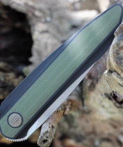 Deals 🤩 WE Knife Co. Black Void Opus - Black Ti / Green CF (2.84" CPM-20CV SW) 2010V-2 🎉 -Automatic Knives shop WE2010V 2.3 80277.1629821883