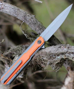 Brand new 💯 WE Knife Co. Peer, 2015A, 3.5" CPM 20CV Stonewashed Blade, Gray Titanium Handle with Orange G-10 Overlay 👍 5 Brand new 💯 WE Knife Co. Peer, 2015A, 3.5" CPM 20CV Stonewashed Blade, Gray Titanium Handle with Orange G-10 Overlay 👍 -Automatic Knives shop WE2015A 45401.1612285153