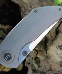Top 10 🎁 WE Knife Co. Thug 2103A, 2.69" CPM-20CV Satin Compound Tanto Blade, Gray Titanium Handle 🌟 -Automatic Knives shop WE2103A.3 18820.1624391962