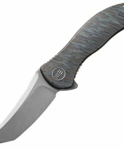 Best reviews of ⌛ WE Knife Co. Synergy 2, 912F, 3.49" M390 Tanto Integral Blade, Blue & Bronze Titanium Handle 🛒