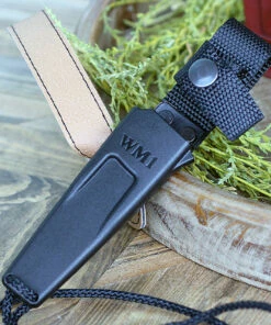 Deals ⭐ Fallkniven WM1 Fixed Blade Sporting Knife WM1ZCOS, 2.75" Lam. CoS Satin Drop Point Plain Blade,Black Thermorun Rubber Handle, Zytel Neck Sheath 👏 -Automatic Knives shop WM1ZCOS 44207.1583164347