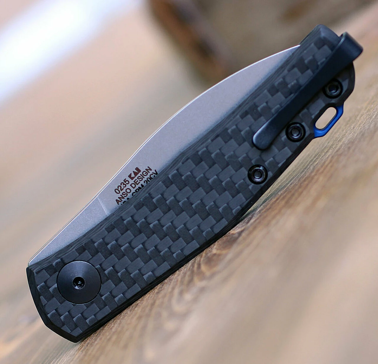 Deals ⌛ Zero Tolerance Zero Tollerance 0235, 2.6" CPM 20CV Stonewashed Blade, Carbon Fiber Handle 😍 5 Deals ⌛ Zero Tolerance Zero Tollerance 0235, 2.6" CPM 20CV Stonewashed Blade, Carbon Fiber Handle 😍 - Image 5