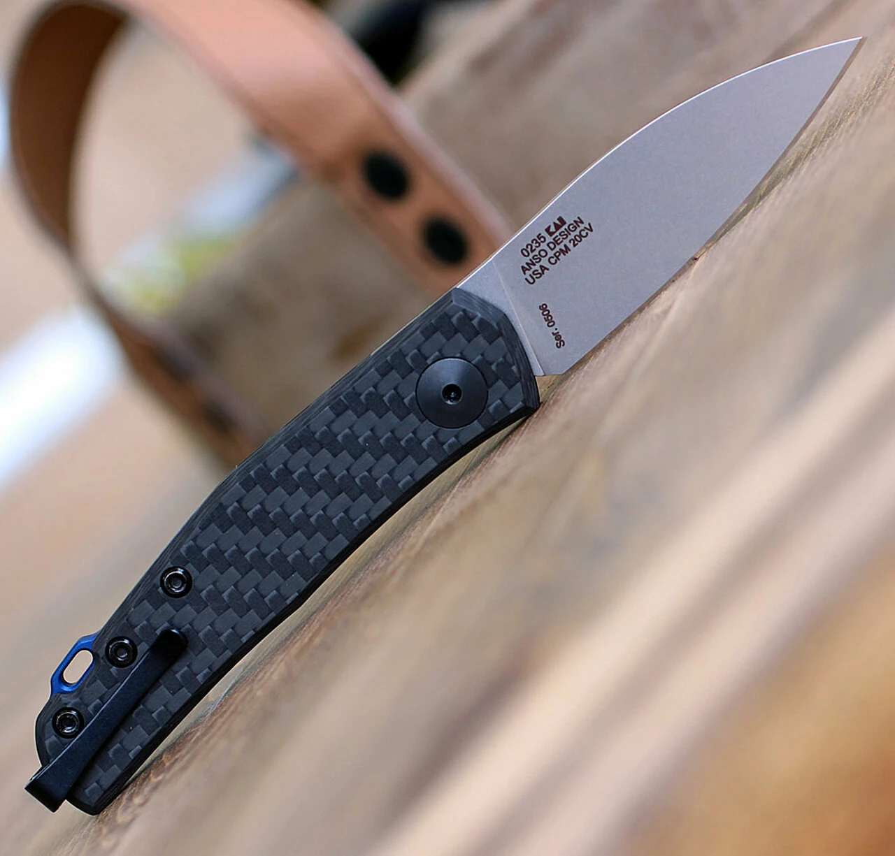 Deals ⌛ Zero Tolerance Zero Tollerance 0235, 2.6" CPM 20CV Stonewashed Blade, Carbon Fiber Handle 😍 2 Deals ⌛ Zero Tolerance Zero Tollerance 0235, 2.6" CPM 20CV Stonewashed Blade, Carbon Fiber Handle 😍 - Image 2