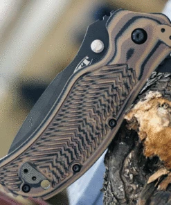 Best Sale 🔥 Zero Tolerance 0350HB Assisted Open Folding Knife, 3.25" CPM-S30V Tungsten DLC Coated Blade, Hyena Brown and Black G-10 Handle 🤩 -Automatic Knives shop ZT0350HB 57369.1620741678