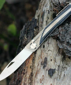 Deals ⭐ Actilam S4CFC Folder w/Clip, 3.5" 14C28N Plain Blade, Carbon fiber Handle 🔥