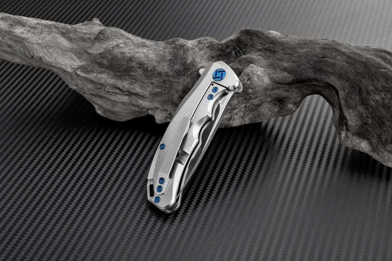 Brand new ✔️ Artisan Cutlery Artisan Small Tradition ATZ1702GSST, 3.27" S35VN Plain Blade, Satin TC4 Titanium Handle 🔥 3 Brand new ✔️ Artisan Cutlery Artisan Small Tradition ATZ1702GSST, 3.27" S35VN Plain Blade, Satin TC4 Titanium Handle 🔥 - Image 3