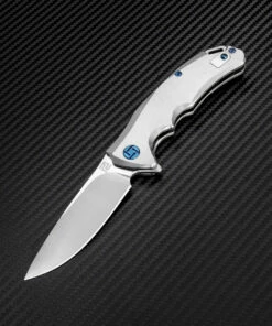 Brand new ✔️ Artisan Cutlery Artisan Small Tradition ATZ1702GSST, 3.27" S35VN Plain Blade, Satin TC4 Titanium Handle 🔥