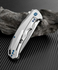 Buy ❤️ Artisan Cutlery Artisan Tradition ATZ1702GST, 3.94" S35VN Plain Blade, Satin TC4 Titanium Handle 🔔 -Automatic Knives shop atz1702gst 2 24279.1566586004