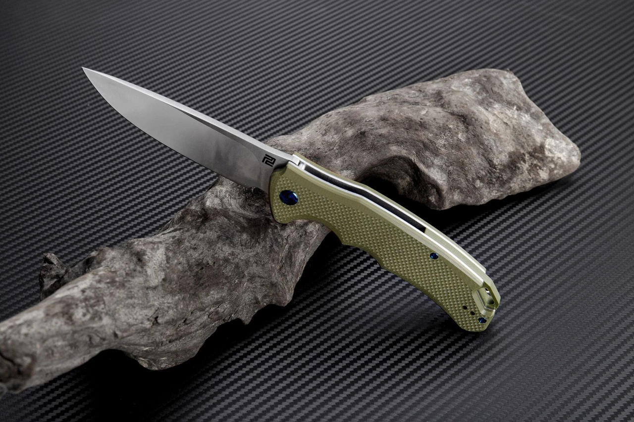 Best reviews of 🌟 Artisan Cutlery Artisan Tradition ATZ1702PGN, 3.94" D2 Plain Blade, OD Green G-10 Handle 🎁 5 Best reviews of 🌟 Artisan Cutlery Artisan Tradition ATZ1702PGN, 3.94" D2 Plain Blade, OD Green G-10 Handle 🎁 - Image 5