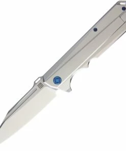 Best reviews of ⭐ Artisan Cutlery Artisan Littoral ATZ1703GST, 3.54 in. S35VN Plain Blade, Grey Titanium Handle ✔️