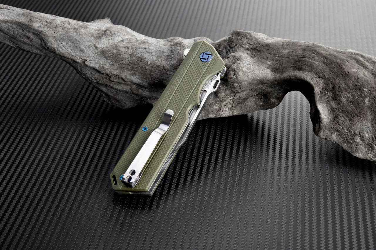 Promo 👍 Artisan Cutlery Artisan Littoral ATZ1703PGN , 3.54 in. D2 Plain Blade, Green G10 Handle 🔥 4 Promo 👍 Artisan Cutlery Artisan Littoral ATZ1703PGN , 3.54 in. D2 Plain Blade, Green G10 Handle 🔥 - Image 4