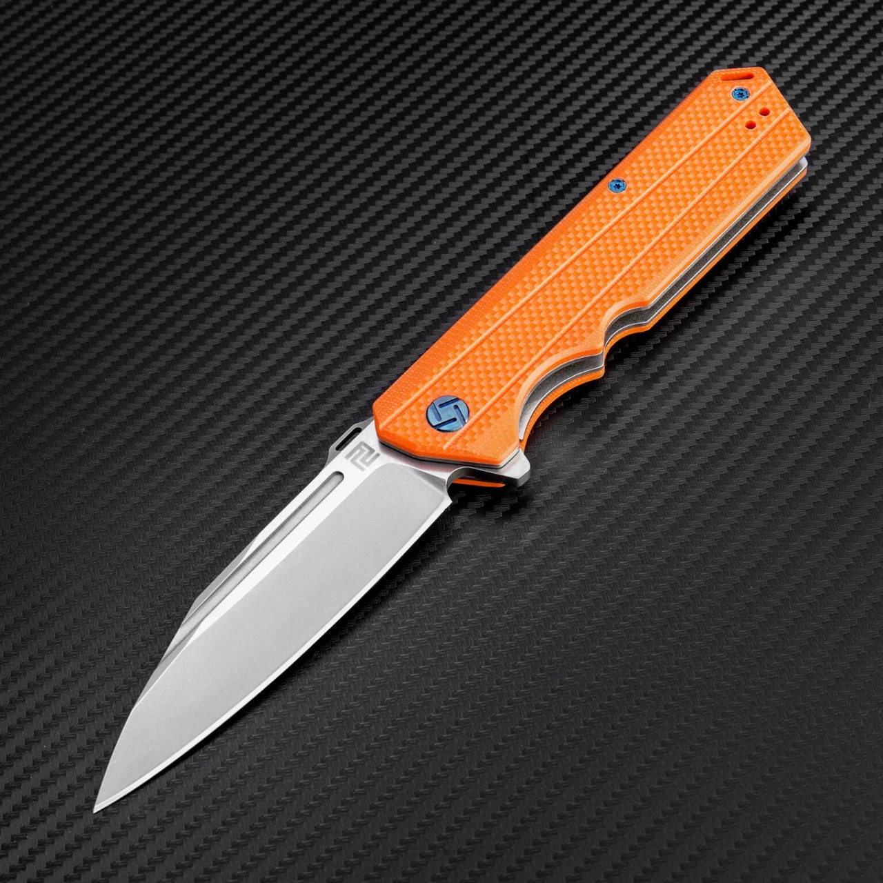 Buy 🔔 Artisan Cutlery Artisan Littoral ATZ1703POE , 3.54 in. D2 Plain Blade, Orange G10 Handle 🛒 2 Buy 🔔 Artisan Cutlery Artisan Littoral ATZ1703POE , 3.54 in. D2 Plain Blade, Orange G10 Handle 🛒 - Image 2