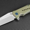 Best deal 🌟 Artisan Cutlery Artisan Jungle ATZ1705PGN, 3.94" D2 Plain Blade, Green G-10 Handle 😍