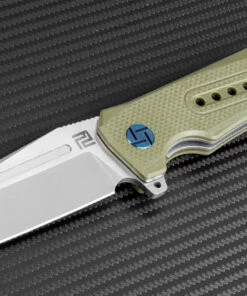 Best deal 🌟 Artisan Cutlery Artisan Jungle ATZ1705PGN, 3.94" D2 Plain Blade, Green G-10 Handle 😍