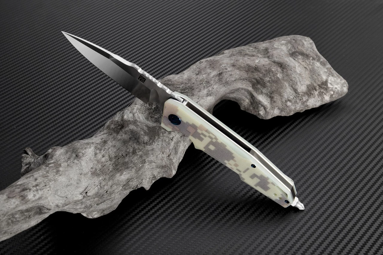 Promo ⌛ Artisan Cutlery Artisan Predator ATZ1706PCG, 3.74" D2 Steel, Camo G-10 Handle 👍 3 Promo ⌛ Artisan Cutlery Artisan Predator ATZ1706PCG, 3.74" D2 Steel, Camo G-10 Handle 👍 - Image 3