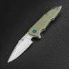 Discount 😀 Artisan Cutlery Artisan Predator ATZ1706PGN, 3.74" D2 Steel, OD Green G-10 Handle 🎉