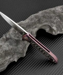 Brand new 🔔 Artisan Cutlery Artisan ATZ1707GSRE Small Shark, 3.15" S35VN Plain Blade, Purple Titanium TC4 Handle 👏 -Automatic Knives shop atz1707gsre 1 15760.1566585976