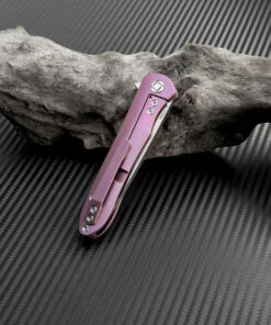 Brand new 🔔 Artisan Cutlery Artisan ATZ1707GSRE Small Shark, 3.15" S35VN Plain Blade, Purple Titanium TC4 Handle 👏 -Automatic Knives shop atz1707gsre 2 83788.1566585977