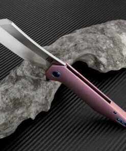 Hot Sale ⭐ Artisan Cutlery Artisan Osprey ATZ1803GRES, 3.74" S35VN Plain Blade, Rose TC4 Titanium Handle ✔️ -Automatic Knives shop atz1803grem 1 1 09286.1566585977