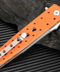 Best reviews of 🔔 Artisan Cutlery Artisan Virginia ATZ1807POEF, 3.94" D2 Plain Blade, Flat Orange G-10 Handle ✨ -Automatic Knives shop atz1807poef 1 69497.1566586023