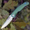 Best deal 😀 Artisan Cutlery Artisan Zumwalt ATZ1808GGNM, 3.78" M390 Plain Blade, Green Titanium Handle 👍