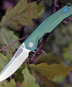 Best deal 😀 Artisan Cutlery Artisan Zumwalt ATZ1808GGNM, 3.78" M390 Plain Blade, Green Titanium Handle 👍