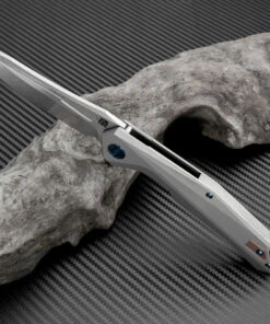 Flash Sale 🔥 Artisan Cutlery Artisan Zumwalt ATZ1808GGYS, 3.78" S35VN Plain Blade, Gray Titanium Handle 🎉 -Automatic Knives shop atz1808ggy 1 1 78992.1566585982