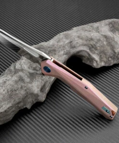 Best Sale 😍 Artisan Cutlery Artisan Zumwalt ATZ1808GREM, 3.78" M390 Plain Blade, Rose Titanium Handle 😍 5 Best Sale 😍 Artisan Cutlery Artisan Zumwalt ATZ1808GREM, 3.78" M390 Plain Blade, Rose Titanium Handle 😍 -Automatic Knives shop atz1808gre 1 66057.1566585963