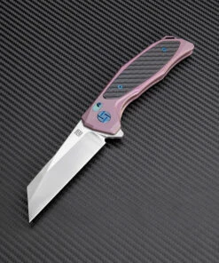 Coupon ✔️ Artisan Cutlery Artisan Falcon ATZ1809GRES, 3.62" S35VN Plain Blade, Rose Carbon Fiber/Titanium Handle 🔥