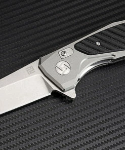 Top 10 ⭐ Artisan Cutlery Artisan Falcon ATZ1809PGBK, 3.94" D2 Plain Blade, Gray/Black Aluminum/G-10 Handle 💯